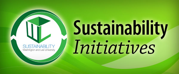 Sustainability Initiatives at W&L