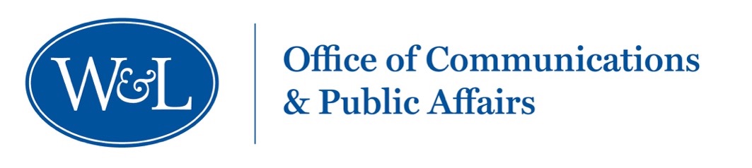 W&L Office of Communications and Public Affairs lockup example