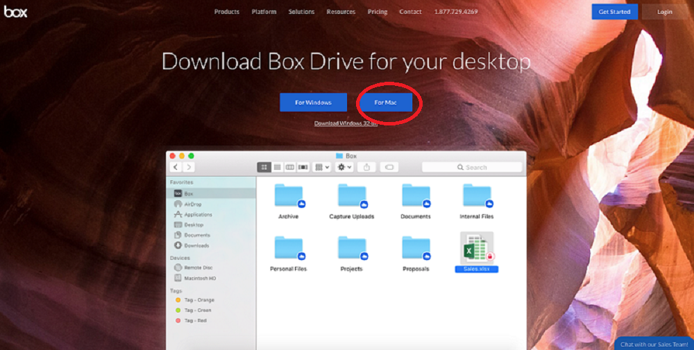 download box on mac