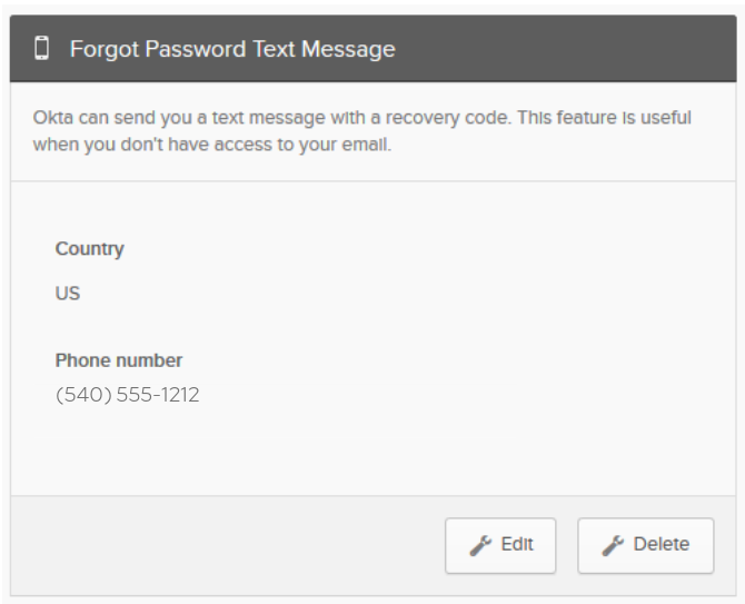 Forgot Password Text Message 02