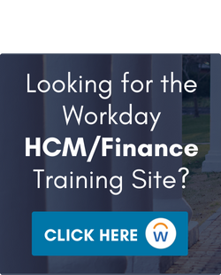 banner with link to hcm/finance training site