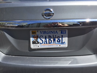 SABW&L License Plate
